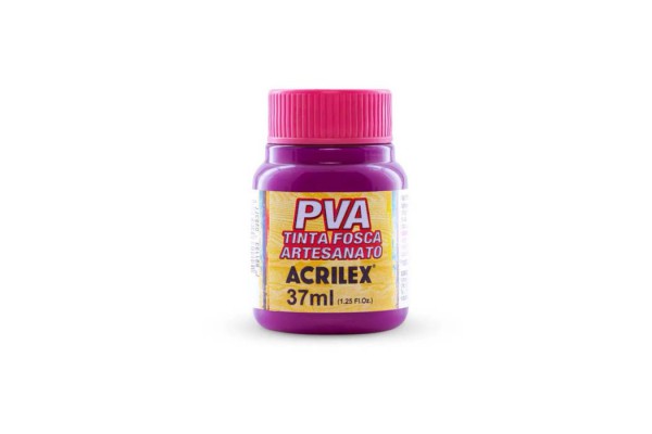 TINTA PVA FOSCA 37ML ACRILEX MAGENTA